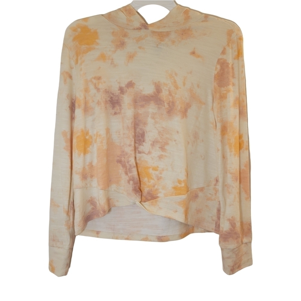 NWOT Cozy-Knit Tie-Dye Twist-Hem Pullover Hoodie & Jogger Leggings… - Picture 4 of 15